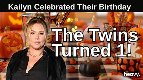 kail lowry birthday|Kailyn Lowry Celebrates Twins First Birthday with Halloween Party